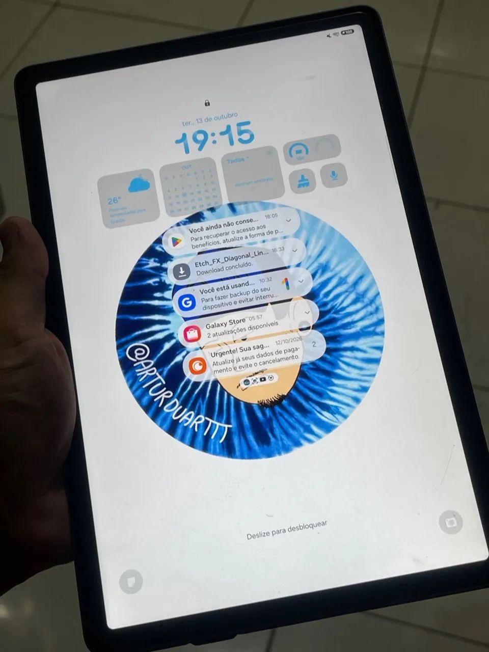 Tablete Samsung s10 lite 128gb  - Foto 2