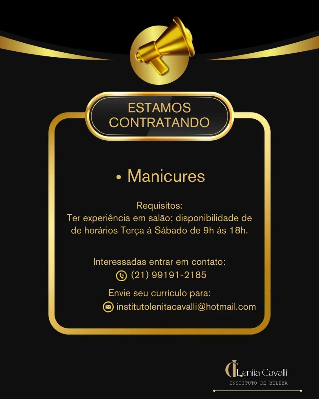 Vaga manicure 