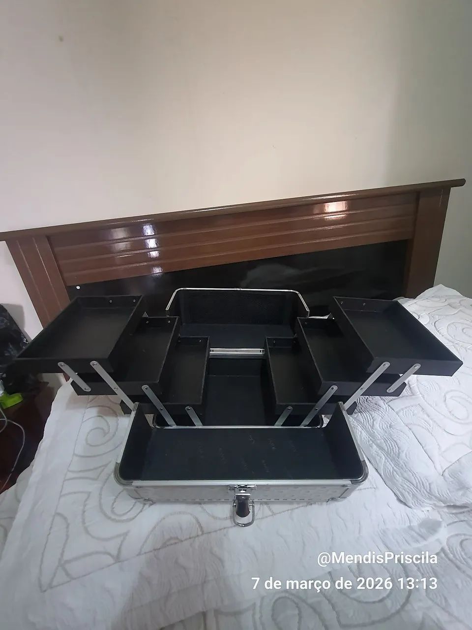 Maleta De Maquiagem<br>Maquiagem<br>Profissional... - Foto 4