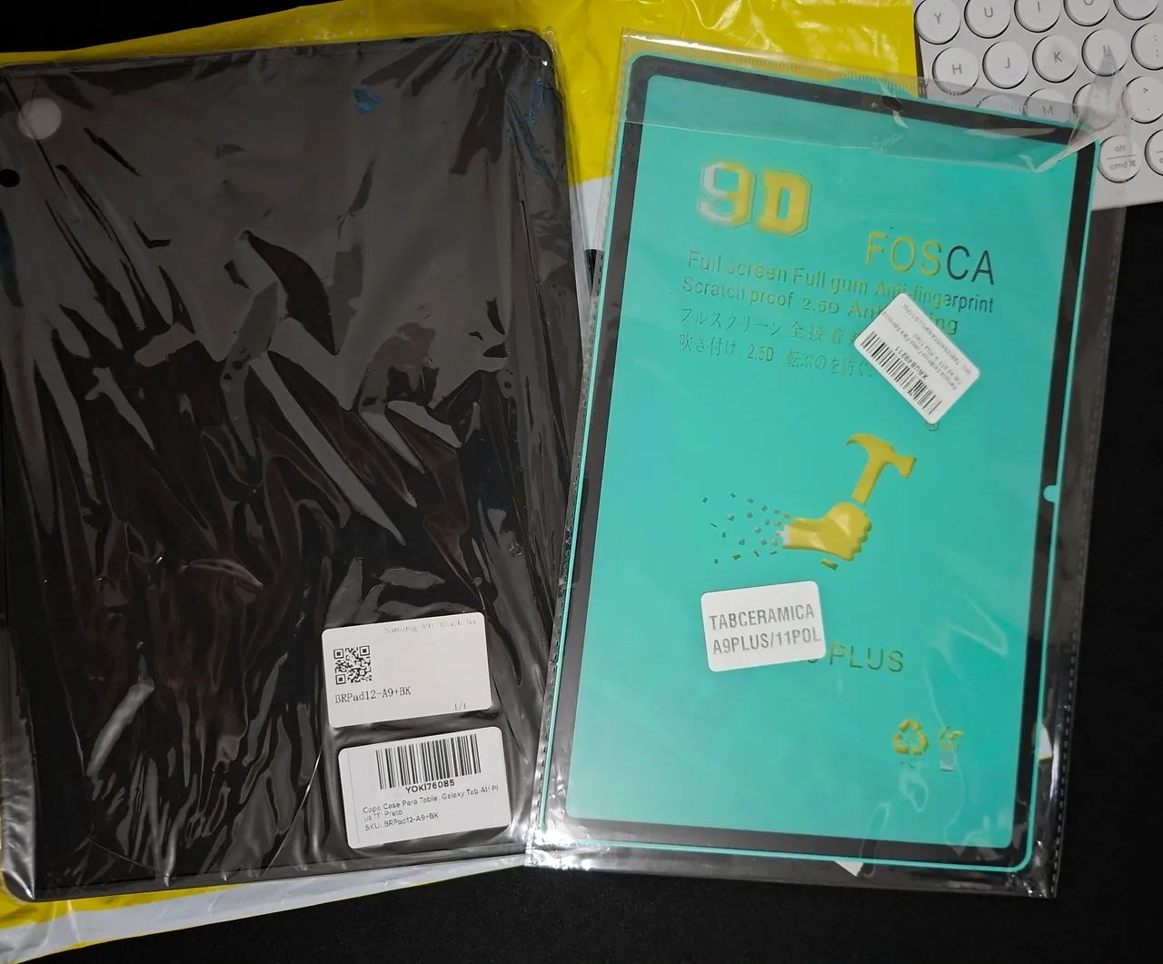 Capa e Película 9D p/ Samsung Tab A11+