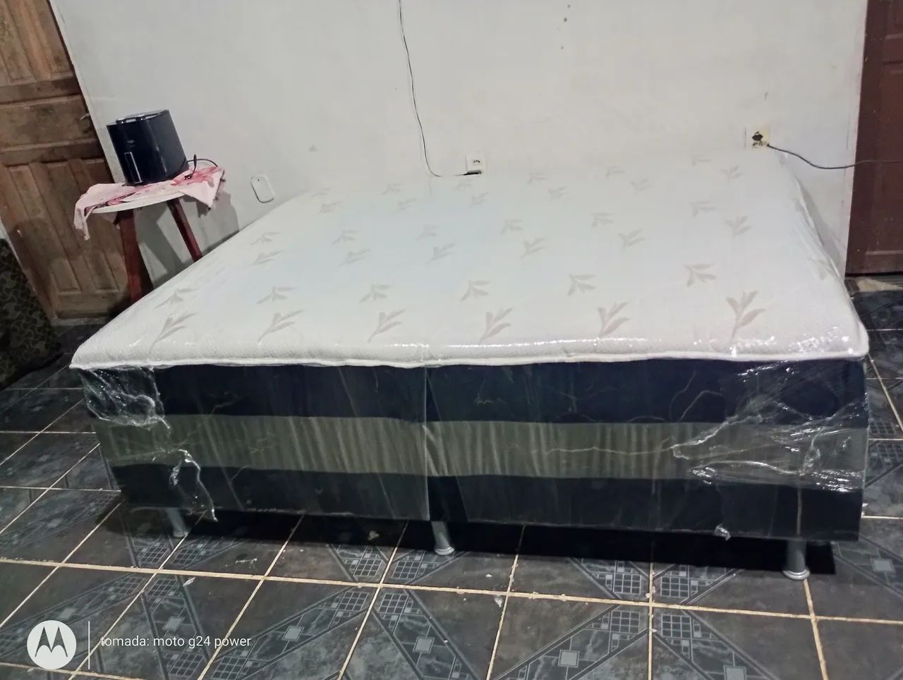 Cama Queen Size De Molas Ensacadas Higenizada  - Foto 3