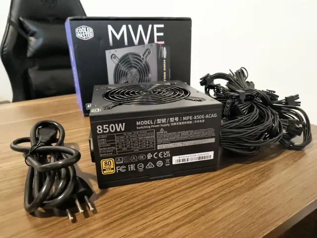 Fonte Cooler Master MWE 850W 80 Gold plus - Foto 2
