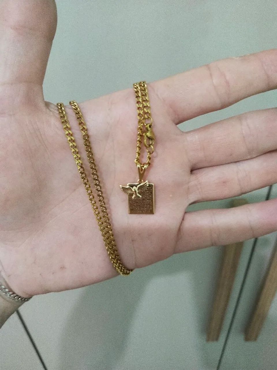 Corrente mais pinjente  - Foto 2