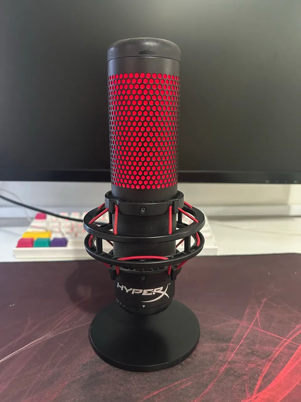 Microfone HyperX QuadCast Original Completo | Perfeito Estado 