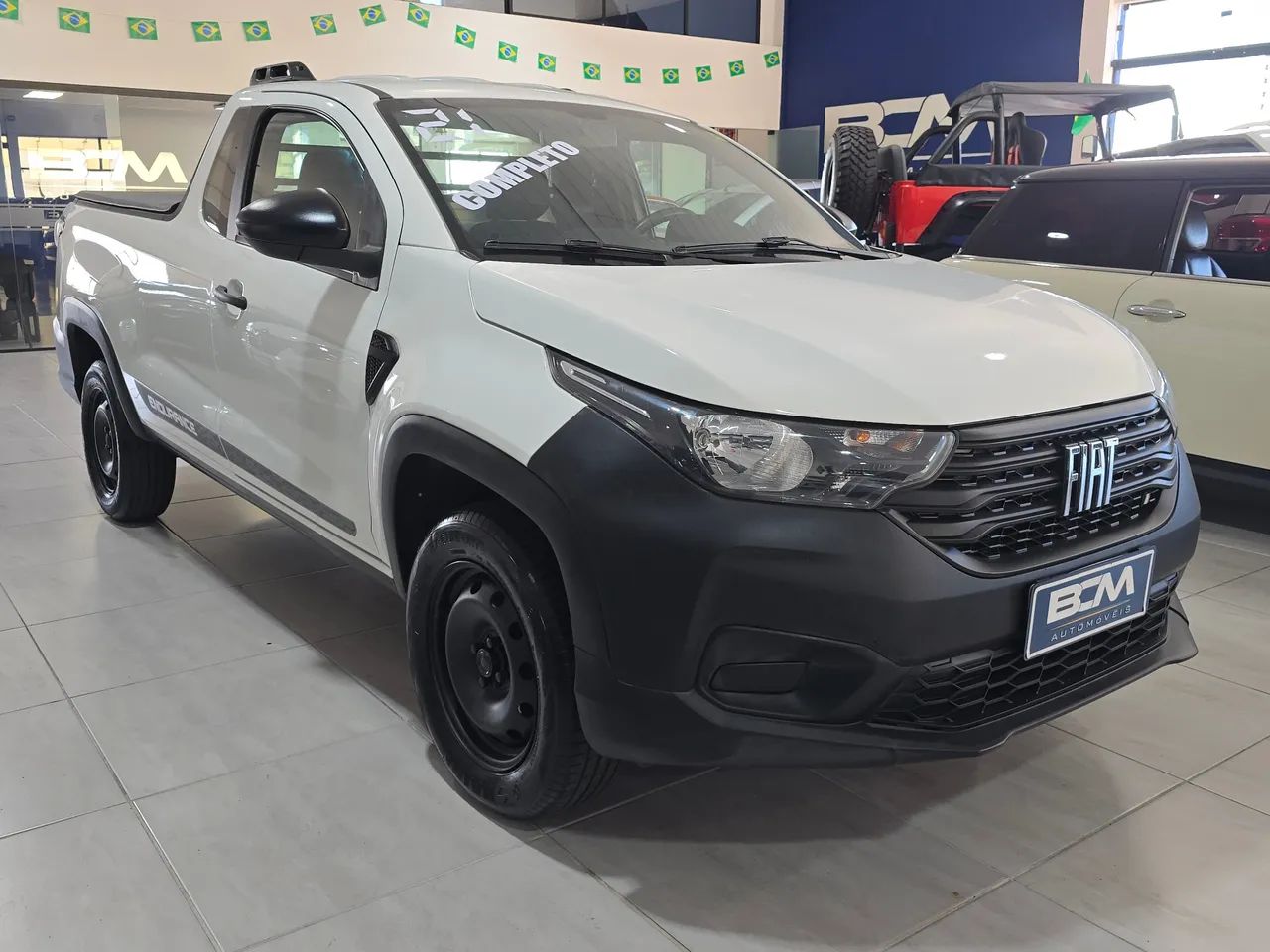 Fiat Strada Endurance 1.4 Flex 8V CS Plus 2021 - Foto 4
