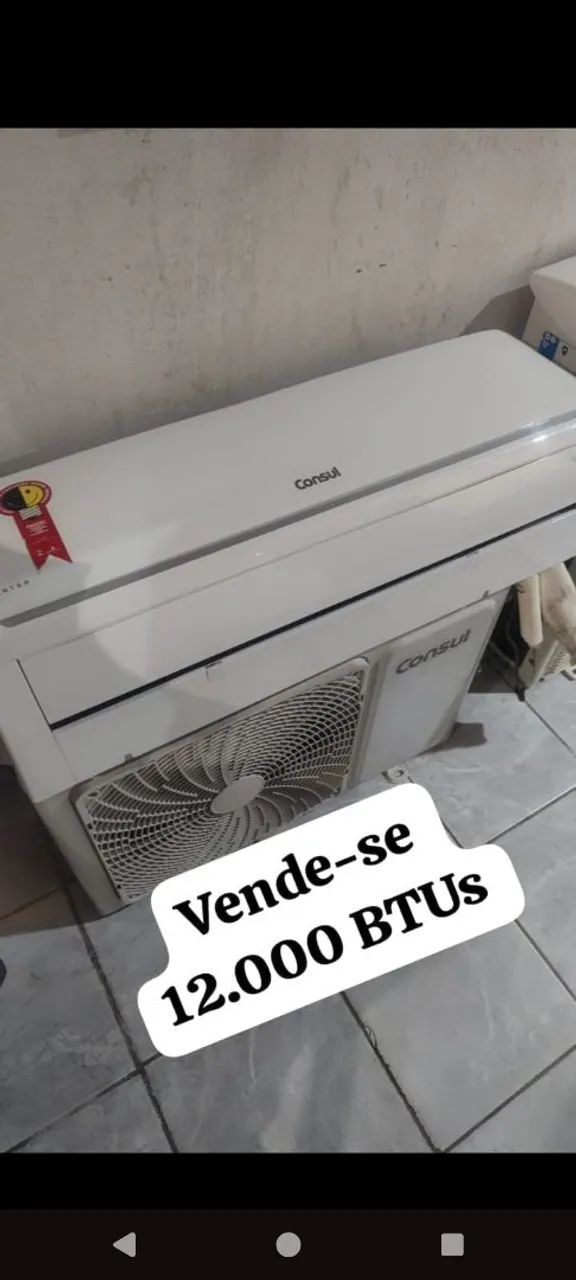 Ar condicionado consul 12.000 btus