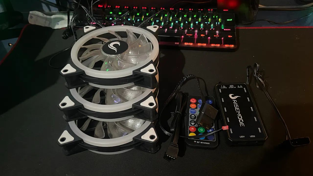 Fans rgb da Rise mode  - Foto 2
