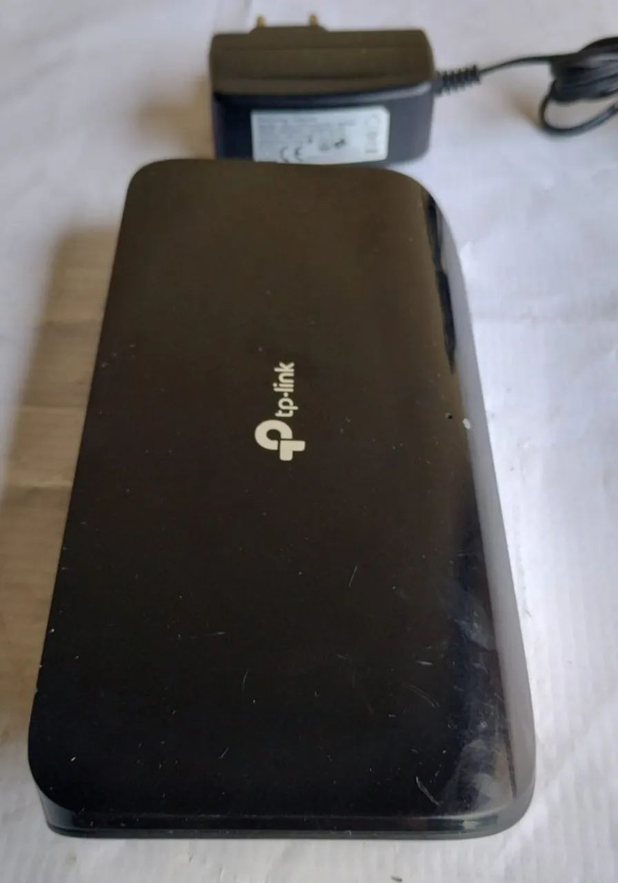 Switch 8 portas TP-Link TL-SG1008D - Usado   - Foto 3