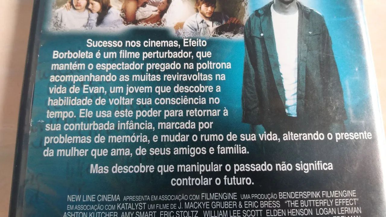  DVD original  Efeito borboleta ótimo estado.  - Foto 4