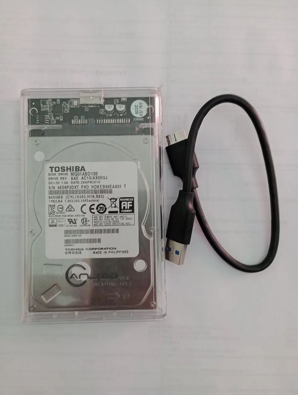 Hd externo 1 TB