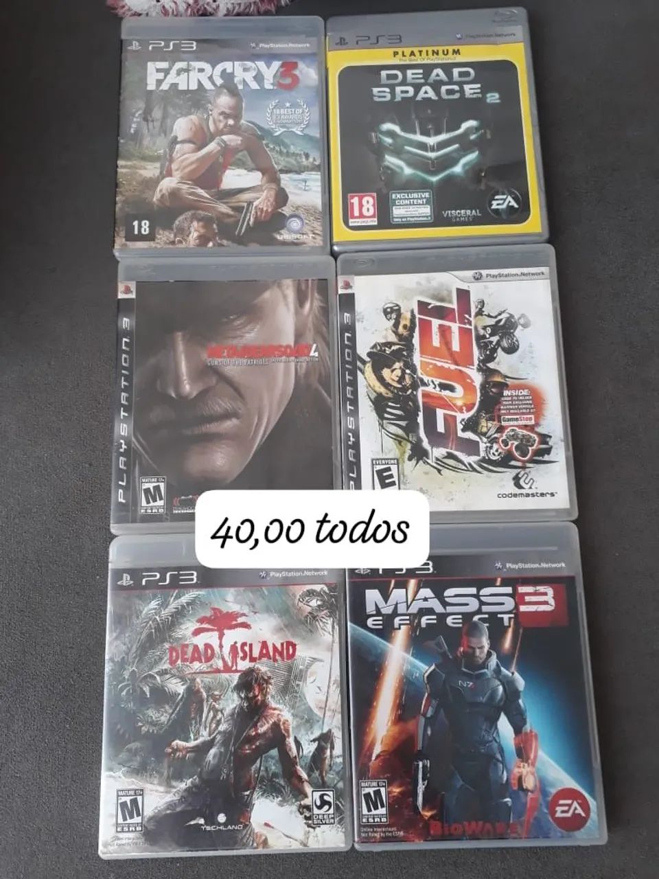 JOGOS PS3 EM ÓTIMO ESTADO  - Foto 5
