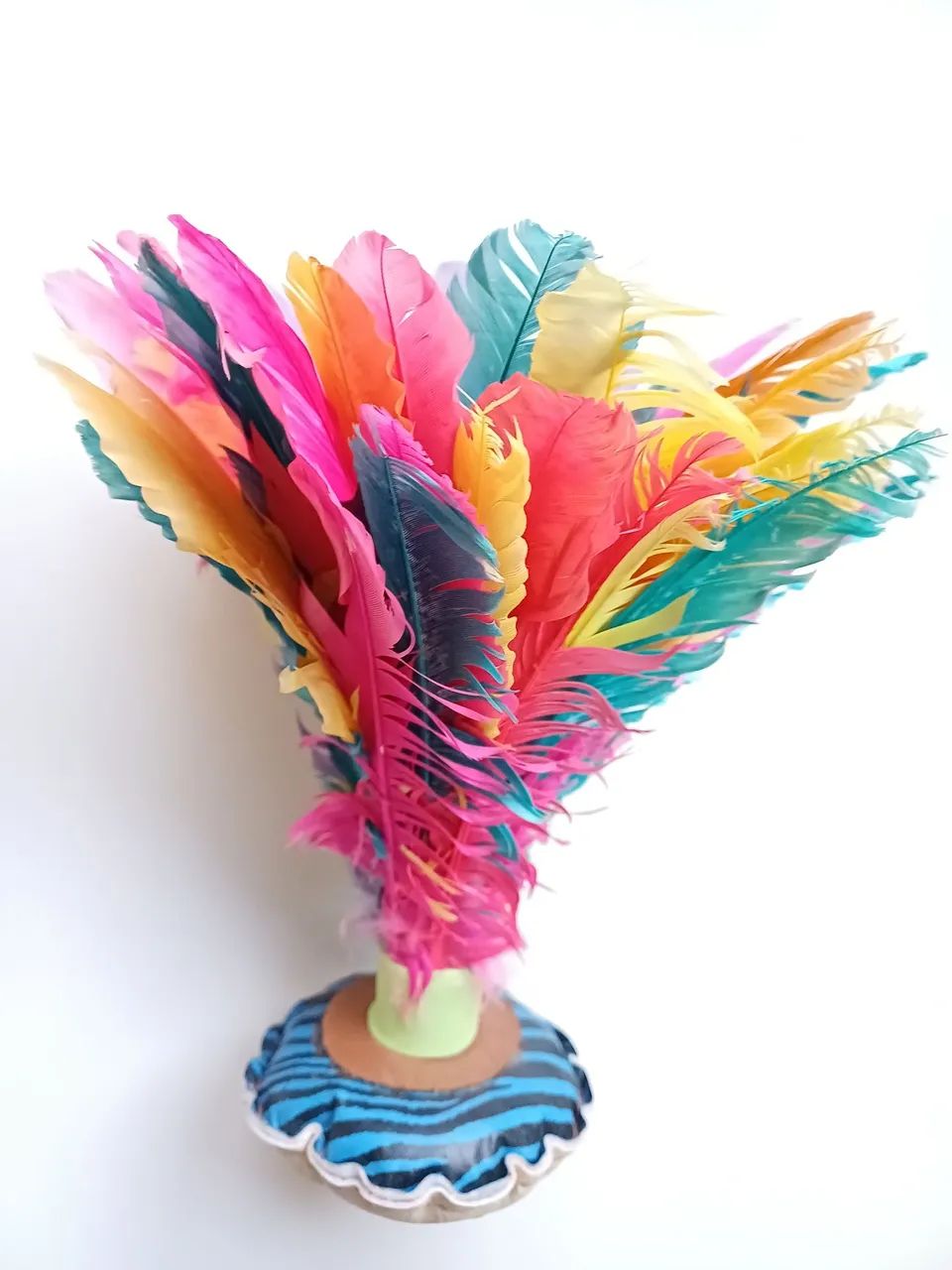 Pereça bem colorida com 20 cm