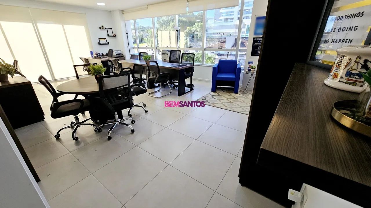 SALA COMERCIAL DE 81,50M² COM GARAGEM E SACADA EM COQUEIROS - Foto 5