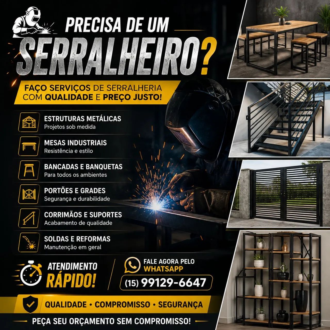 Serviço serralheiro 