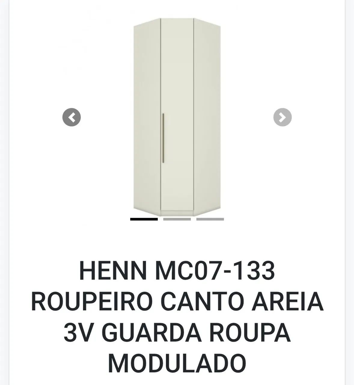 Guarda-roupas Modulado Henn - Foto 3