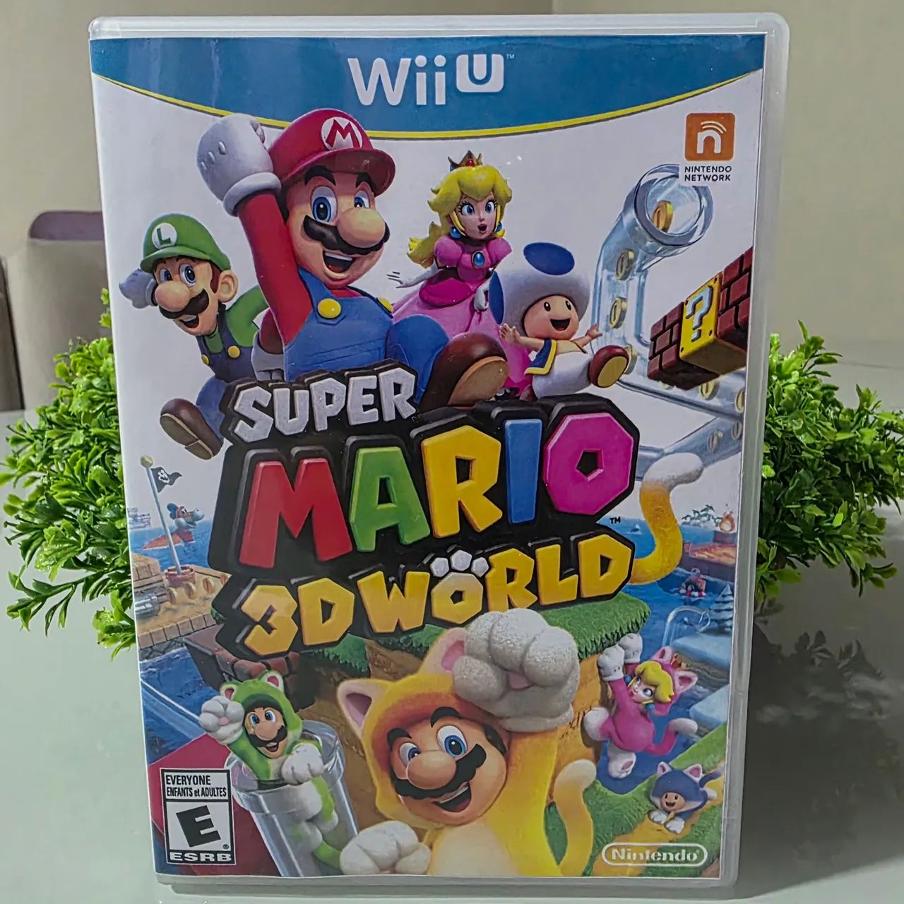Super Mario 3D World - Capa Impressa