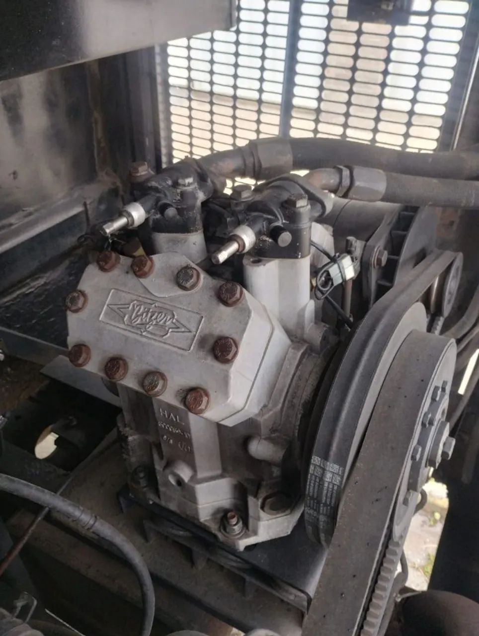 Ar condicionado, compressor completo para ônibus 24v