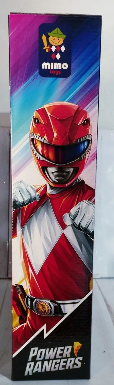 POWER RANGER VERMELHO MIMO 40 CENTIMETROS - Foto 4