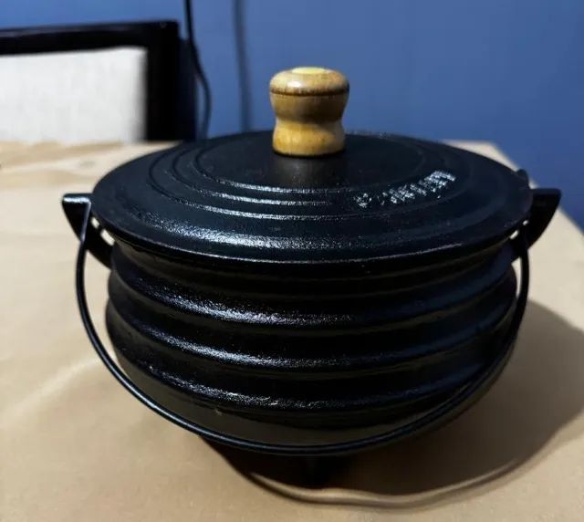 Panela Caldeirao Ferro Fundido 2,1l Fundicao Santana