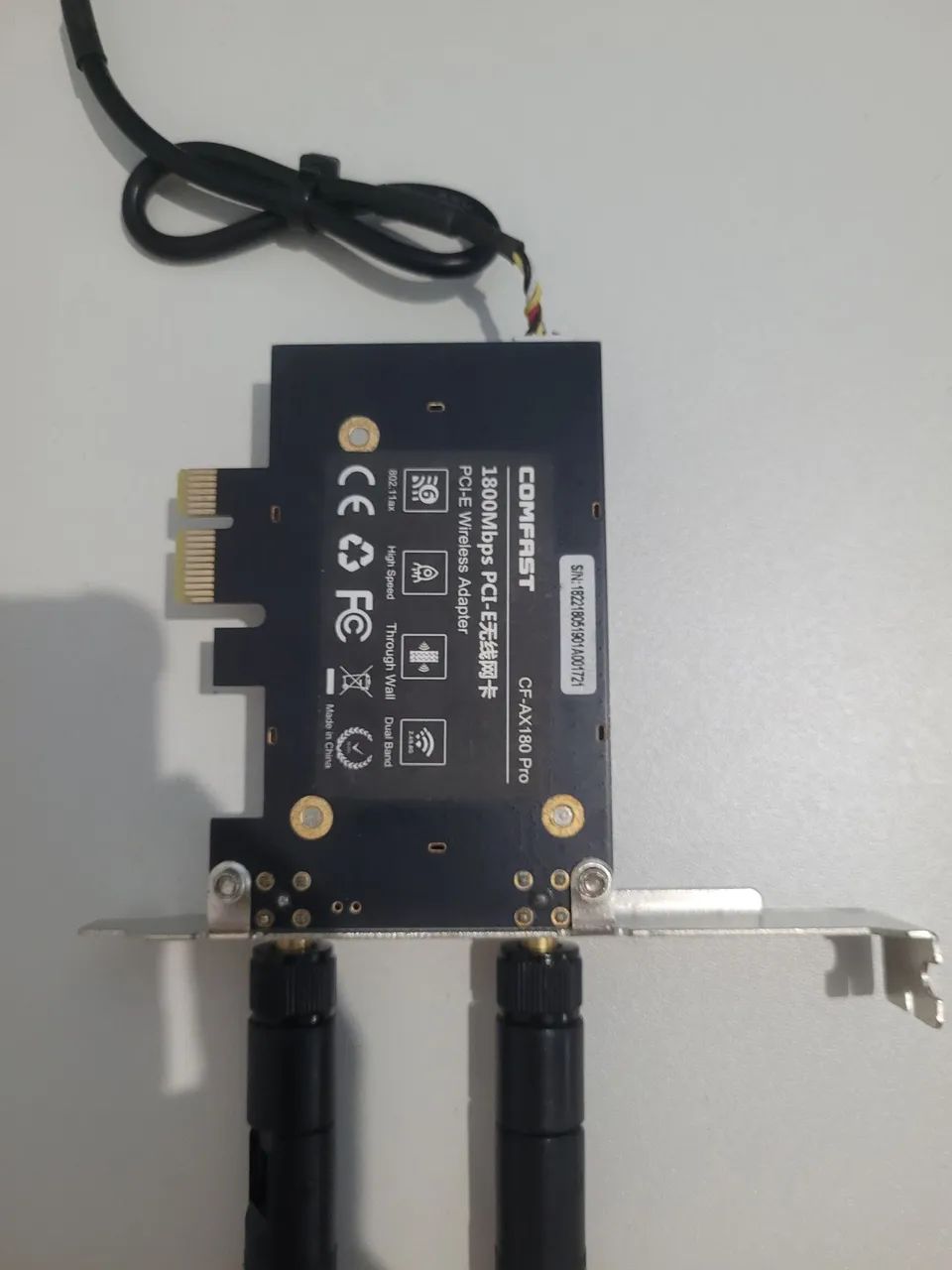 Placa pci Wi-Fi 6 dual band e Bluetooth 5.2 - Foto 3