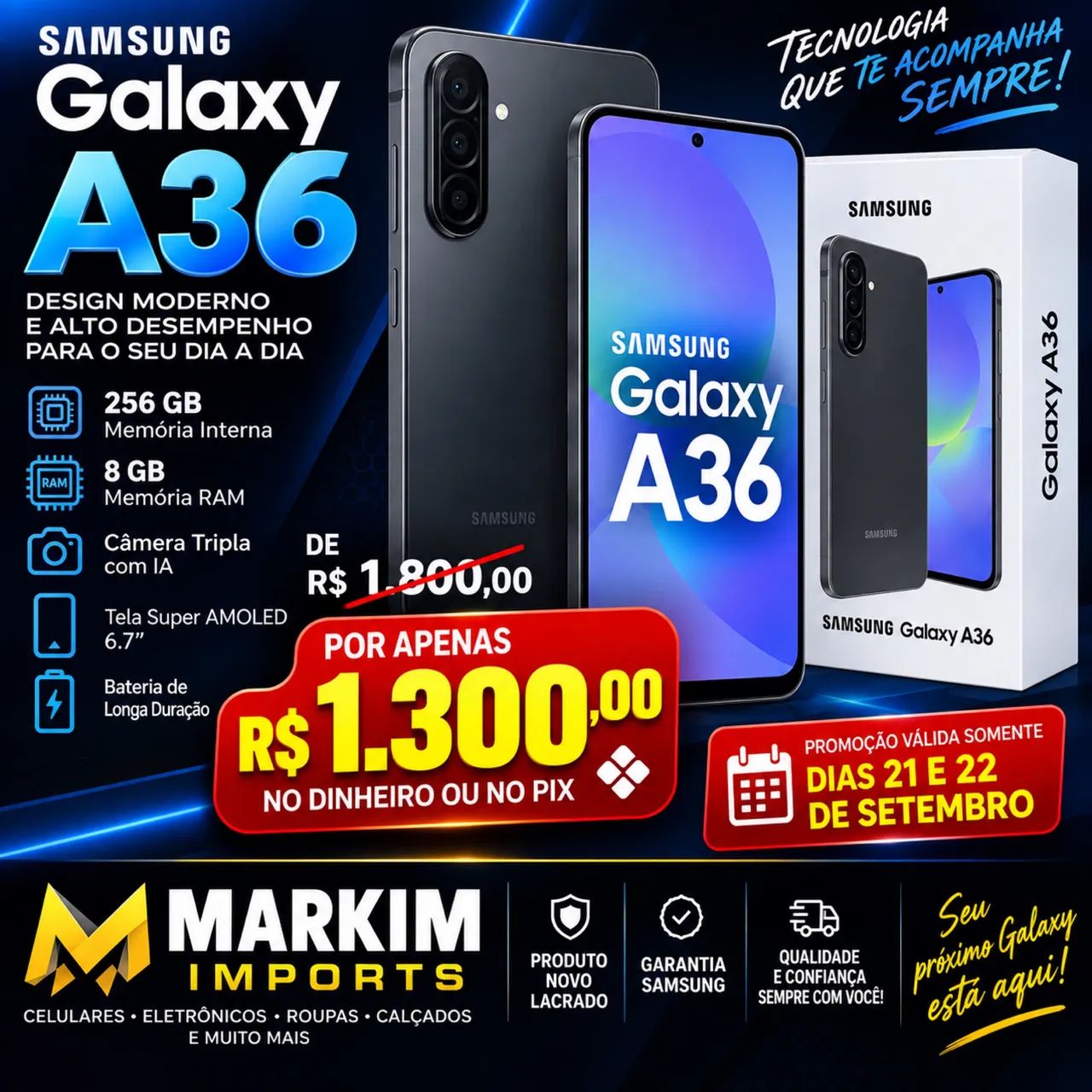 Celular novo