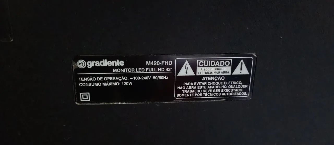 Monitor TV  M420 FHD, Defeito  - Foto 5