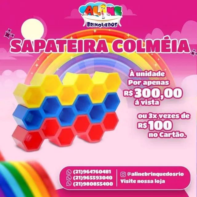 PISCINA DE BOLINHAS ALINE BRINQUEDOS - Foto 3