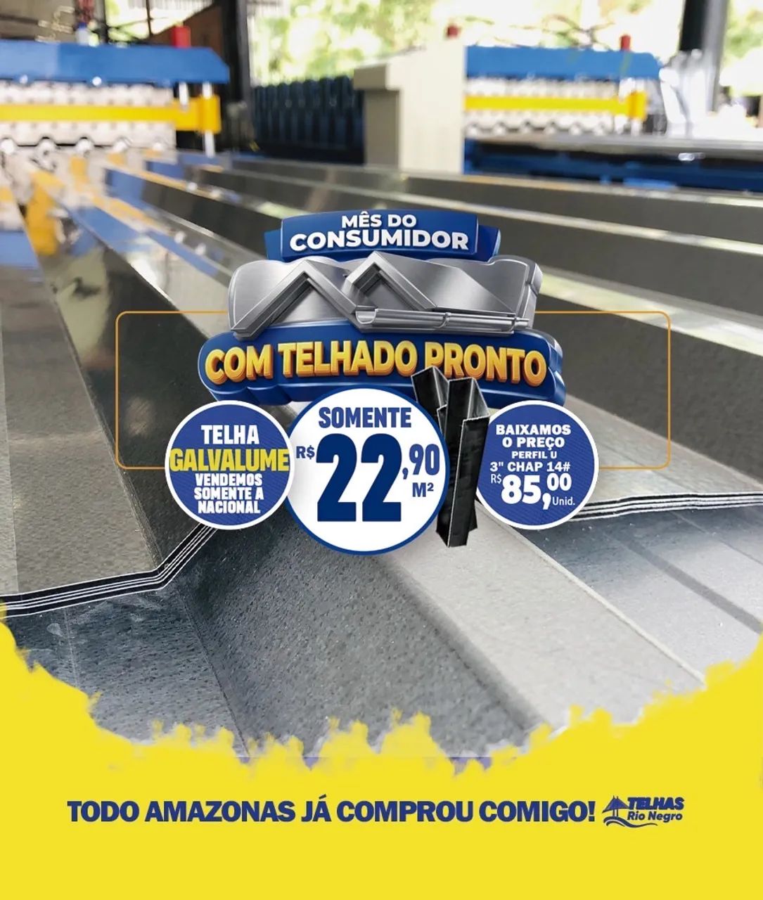 Promoção de telha 