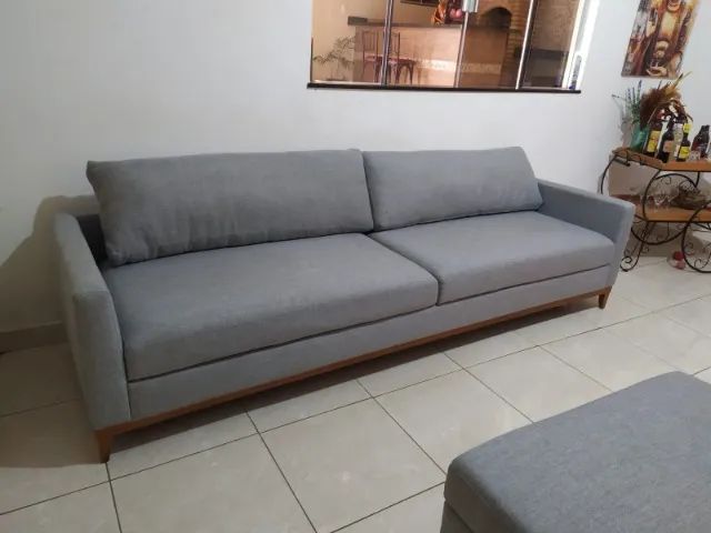 Sofá com puff - Foto 2