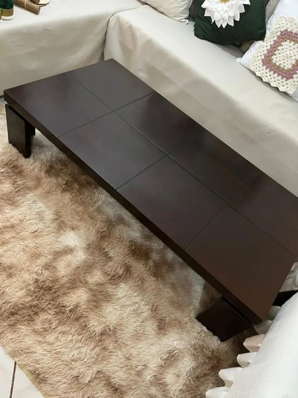 Mesa de Centro de Madeira 