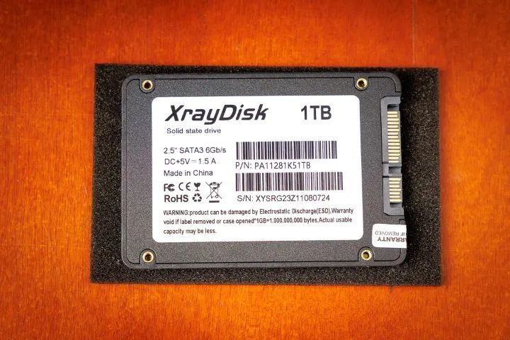 Ssd Xray Disk 1tb 2.5 Pc Notebook 6gb/s - Pouquíssimo uso - Foto 2