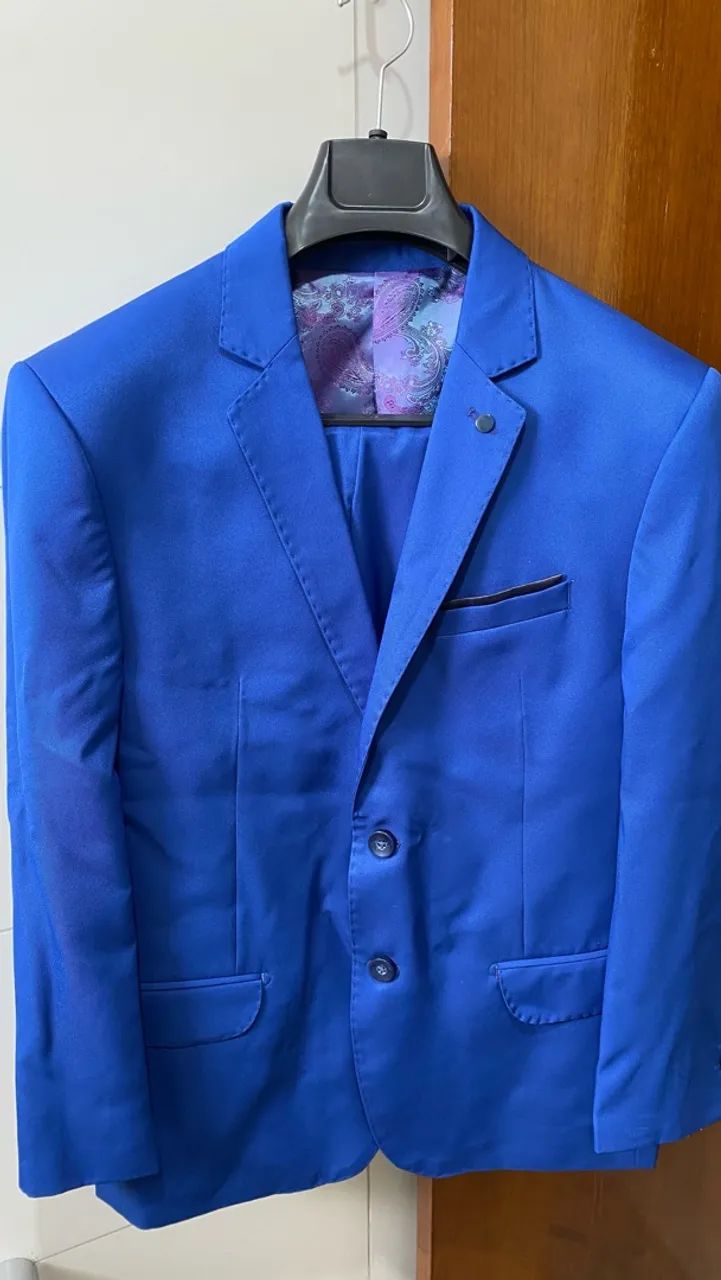Terno azul novíssimo da marca mioche  - Foto 3
