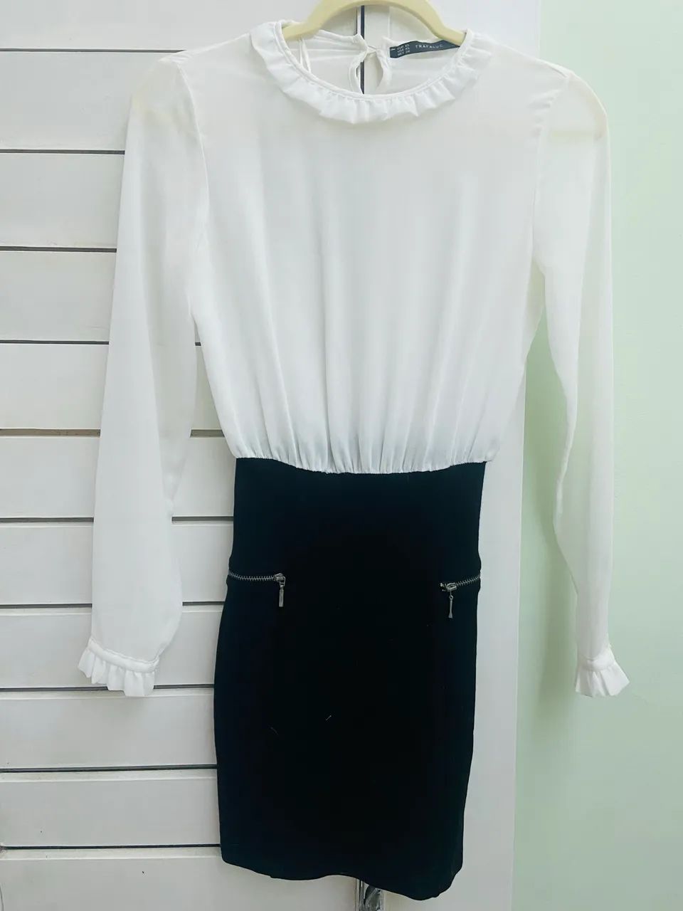 Vestido Zara com botões PP