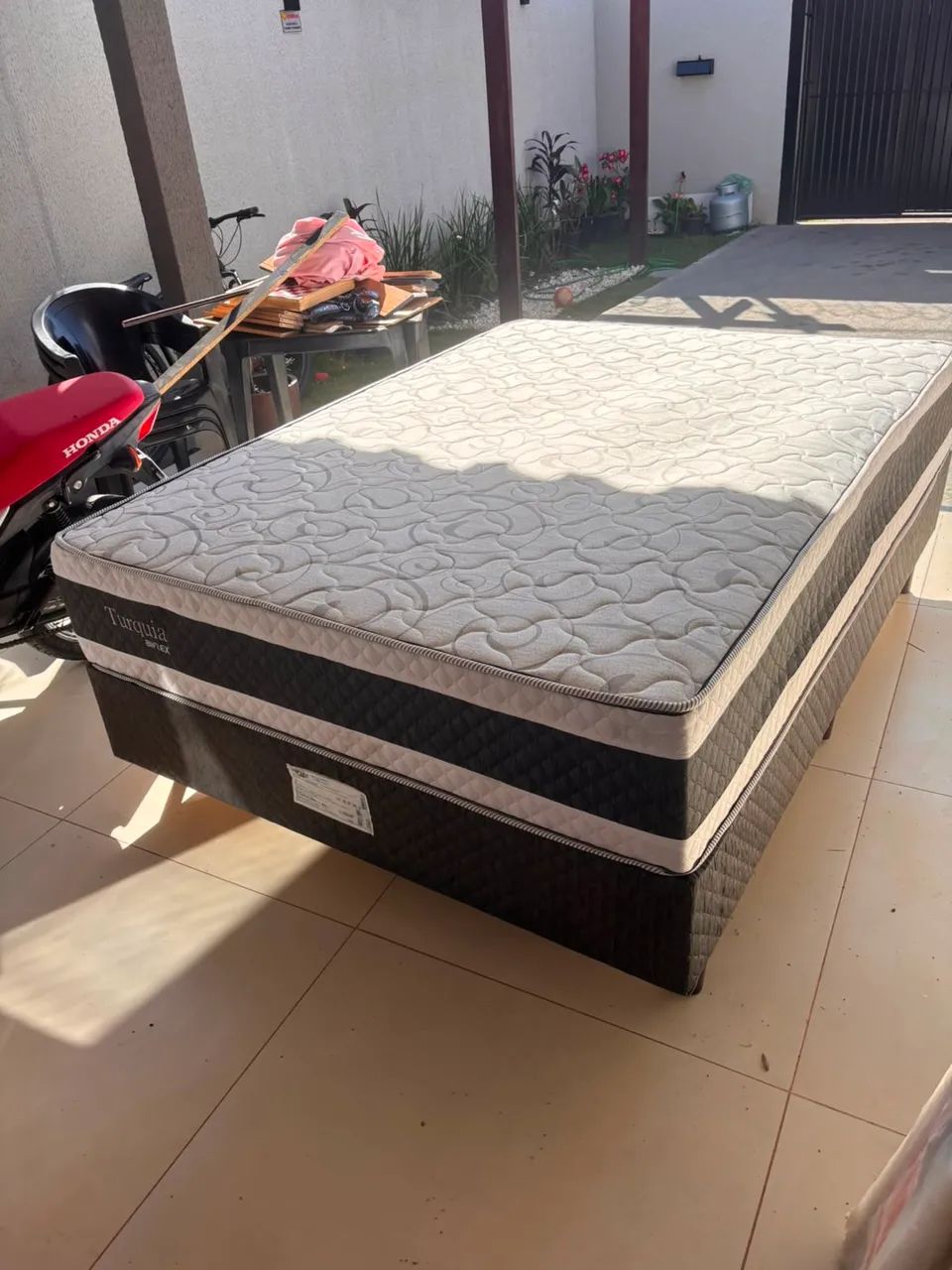 Cama Box de Casal Menos de 1 mês de uso - Foto 2