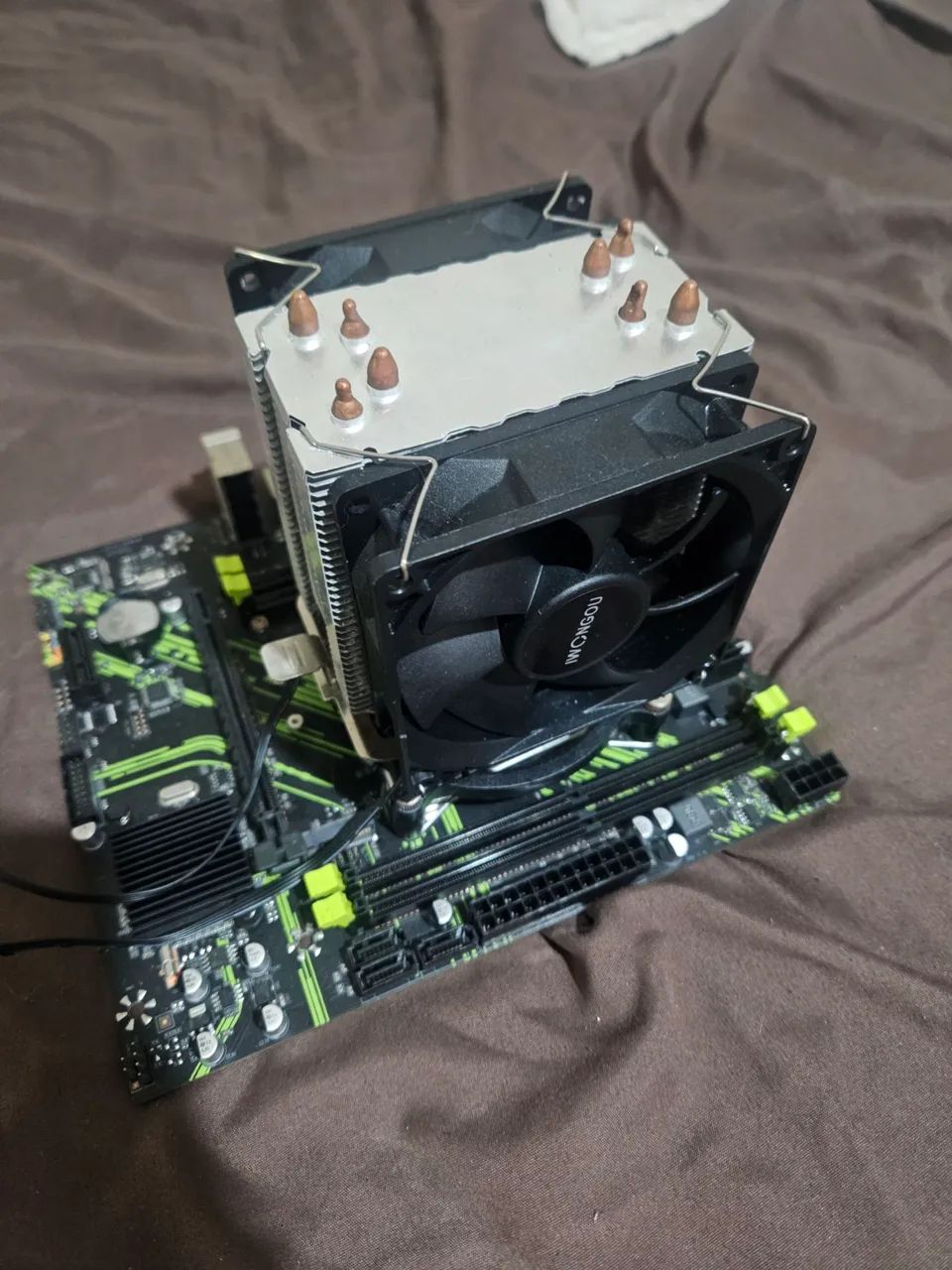Placa mãe e processador