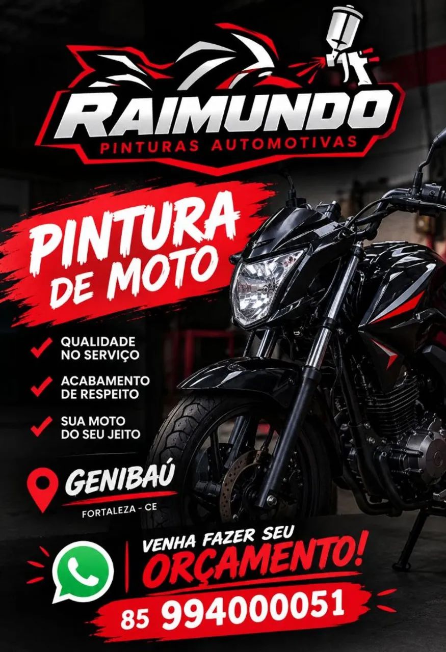 Pintura de Moto Profissional