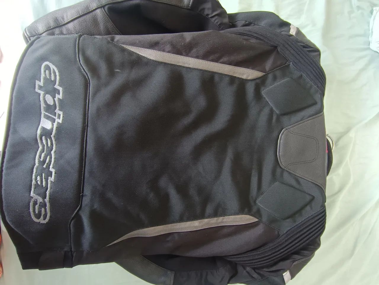 Jaqueta moto em couro Alpinestar  - Foto 4