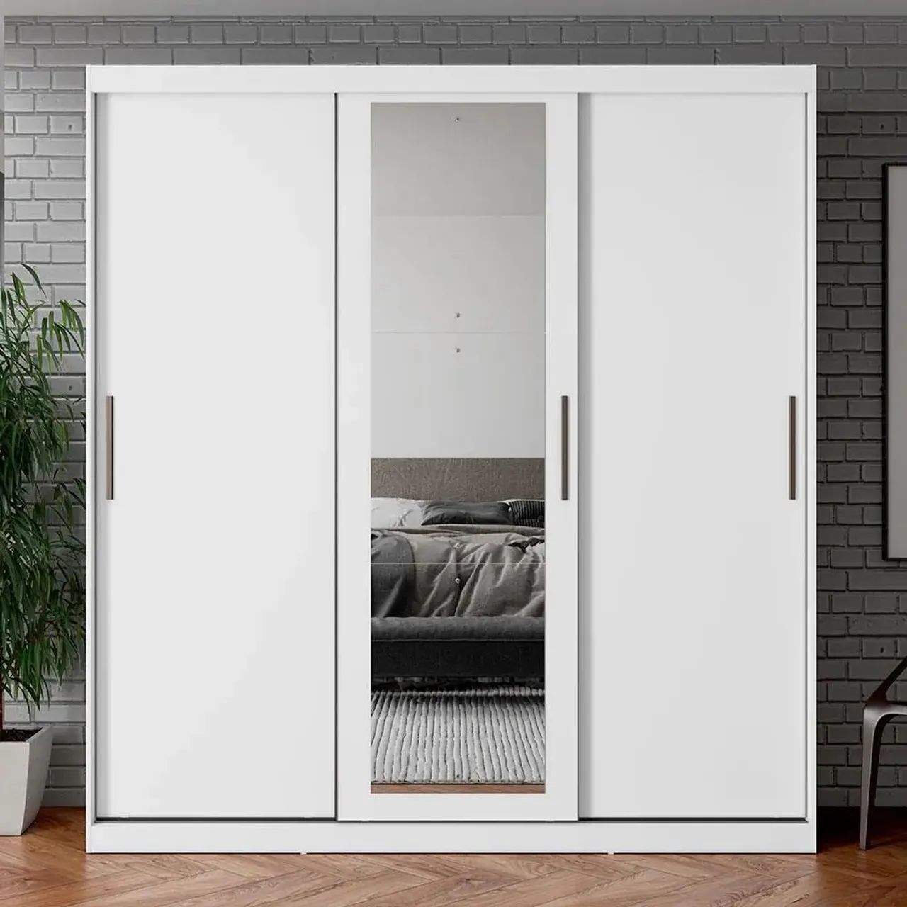 Guarda Roupa casal Paris Bartira