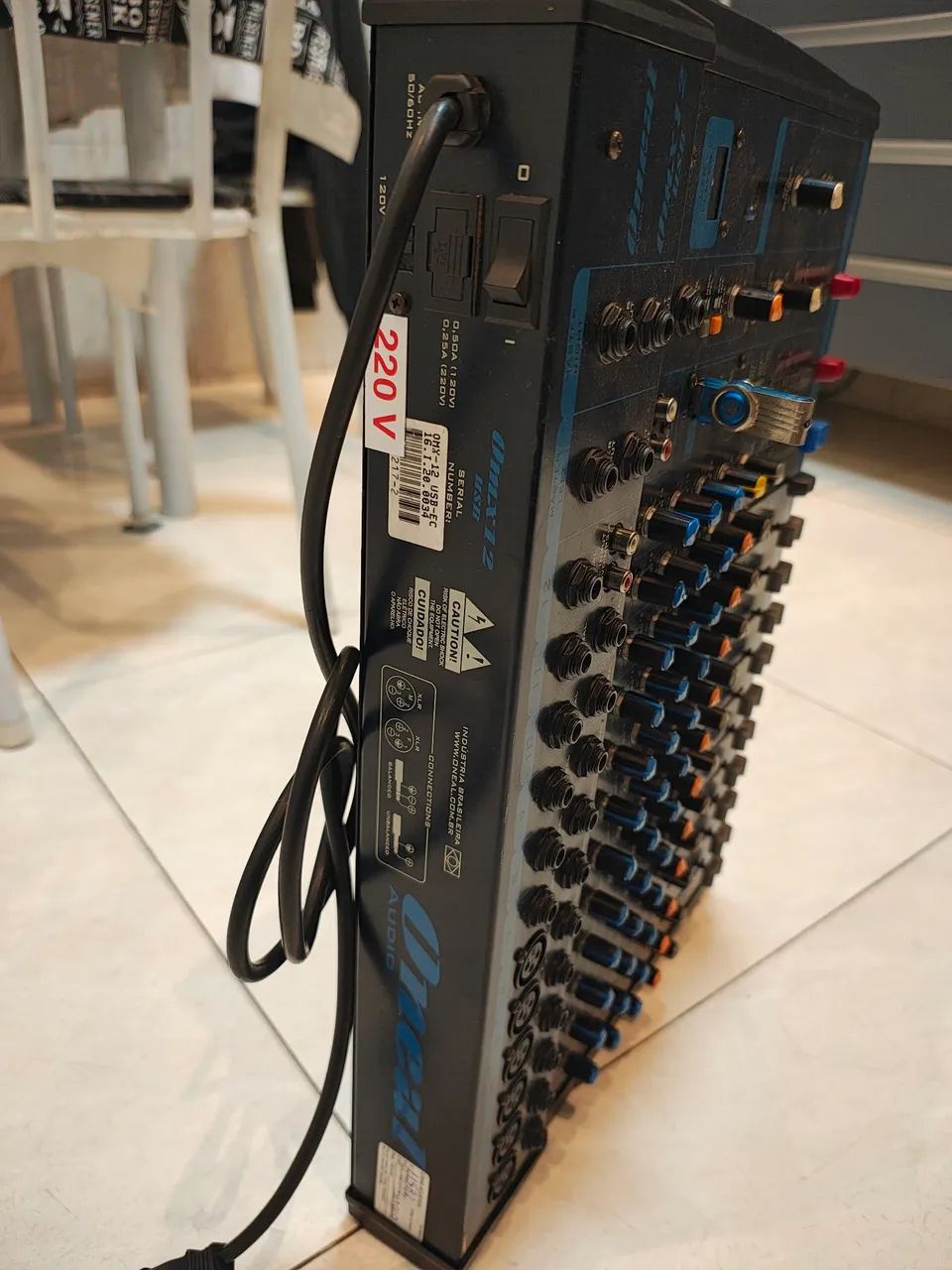 Mesa de som omx-12 USB oneal  - Foto 3