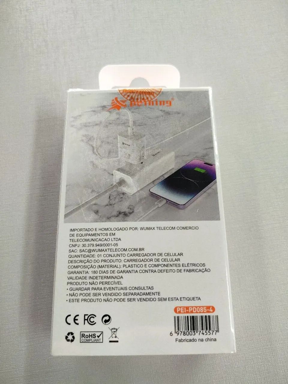 CARREGADOR TURBO PEINING PARA IPHONE  - Foto 3