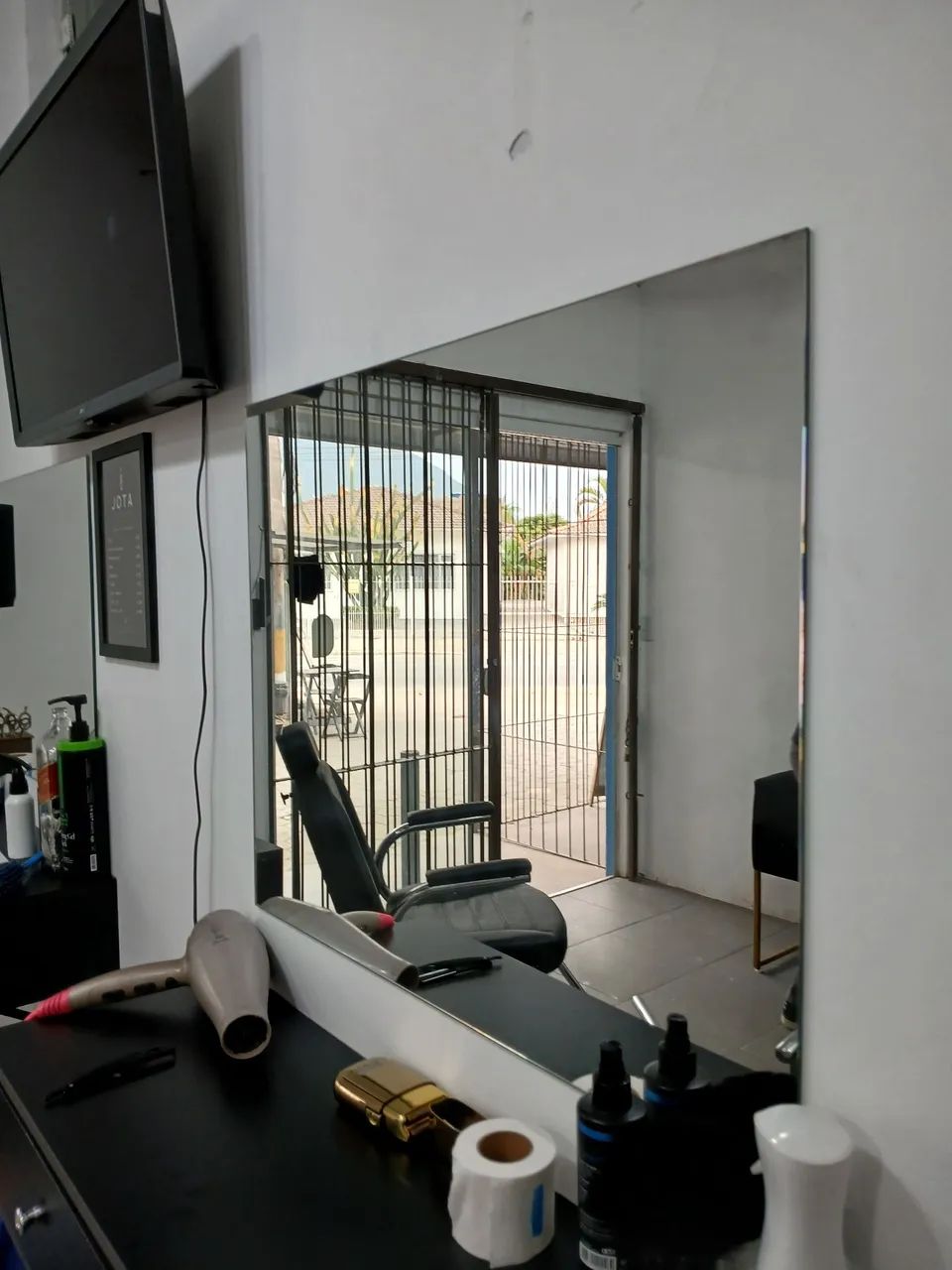 Espelhos barbearia 