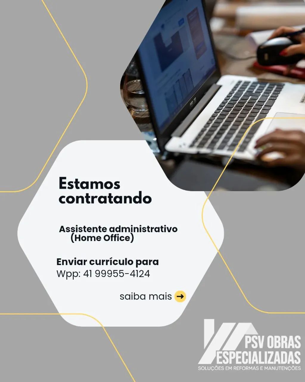 Assistente Administrativo (Home Office)