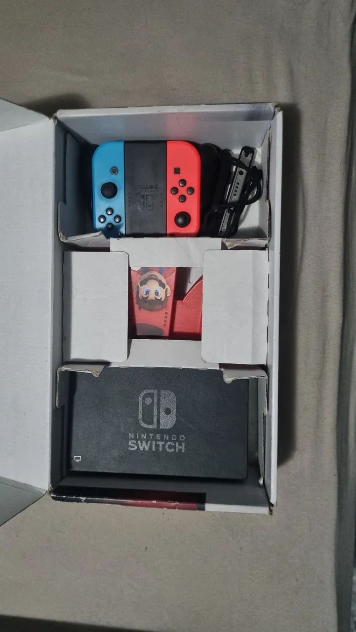 Nintendo switch v1 bloqueado com split pad  - Foto 4