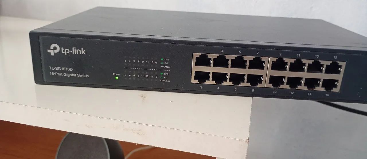 Switch TP-Link 16 Portas Gigabit
