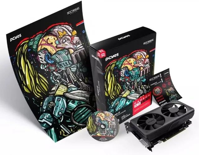 PLACA DE VIDEO AMD RADEON GPU RX 550 4GB GDDR5 128 BITS