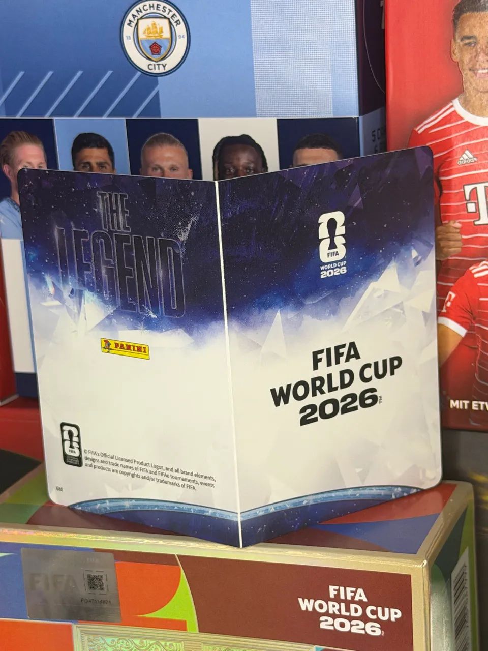 Card Panini x Kayou Copa 2026 Legend Booklet Luís Figo e Rafael Leão - Foto 4