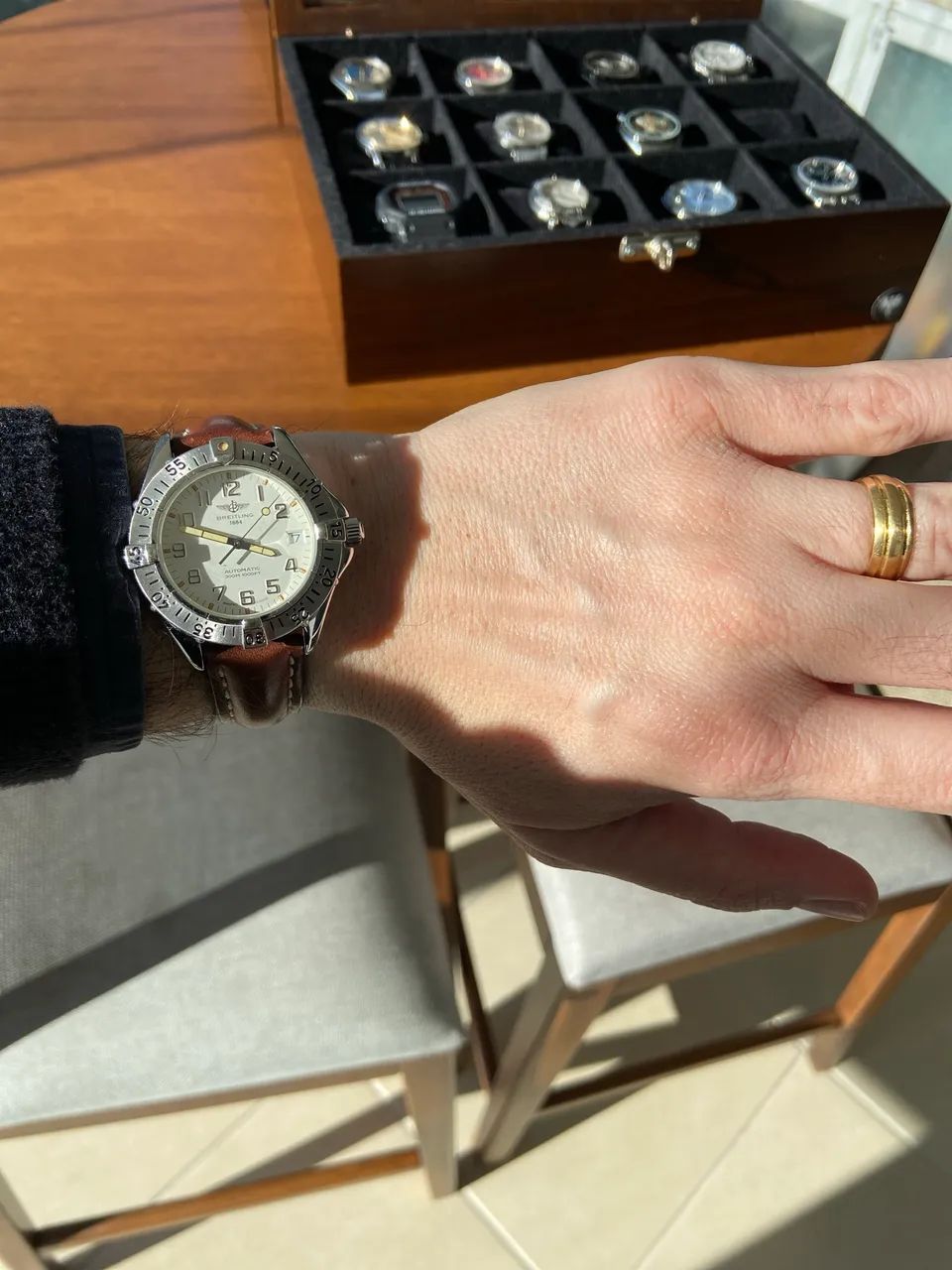 BREITLING COLT AUTOMATIC - DÉCADA DE 90 - CALIBRE B17 - Foto 4