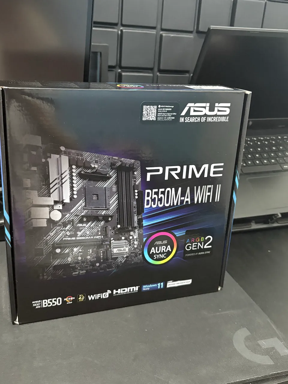 Processador i7-8700 + placa-mãe ASUS TUF H310M-PLUS GAMING +