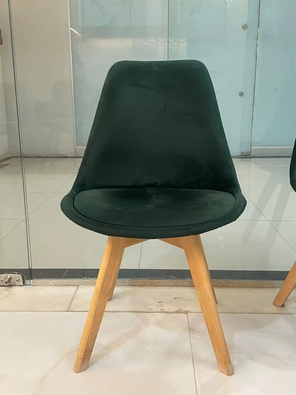 Kit 3 cadeiras Charles Eames Verde - Foto 3