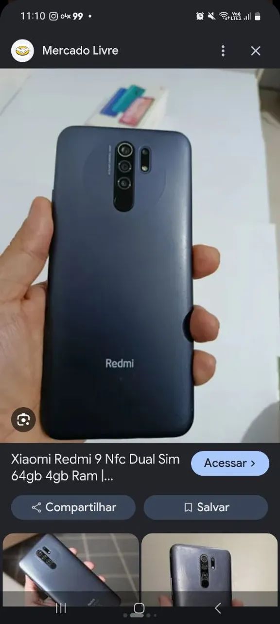 Vendo celular novo com tela trincada 